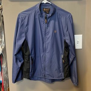 Ariat windbreaker jacket, medium, navy